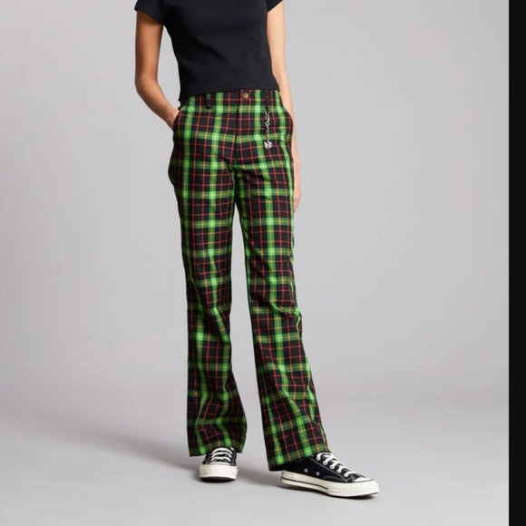 NWT Teddy Fresh Plaid Trousers size 29 - Picture 1 of 4